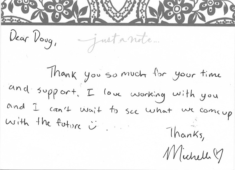 Michelle thank you note (1)